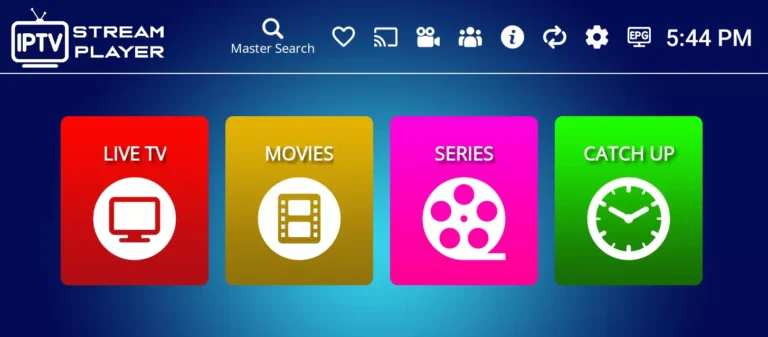 iptv stream player home